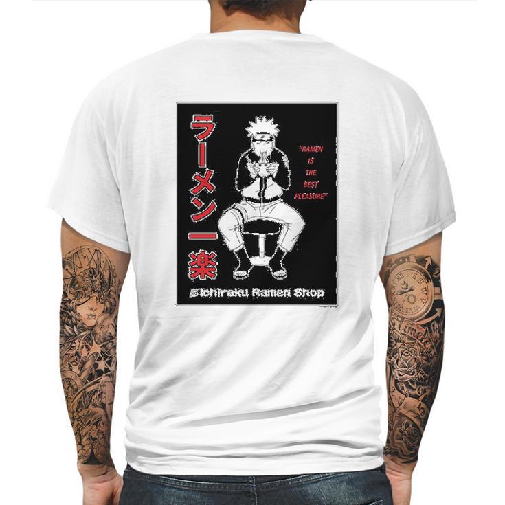 Naruto Shippuden Ichiraku Ramen Shop Mens Back Print T-shirt