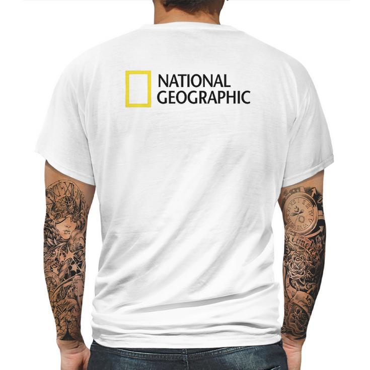 National Geographic Simple Mens Back Print T-shirt