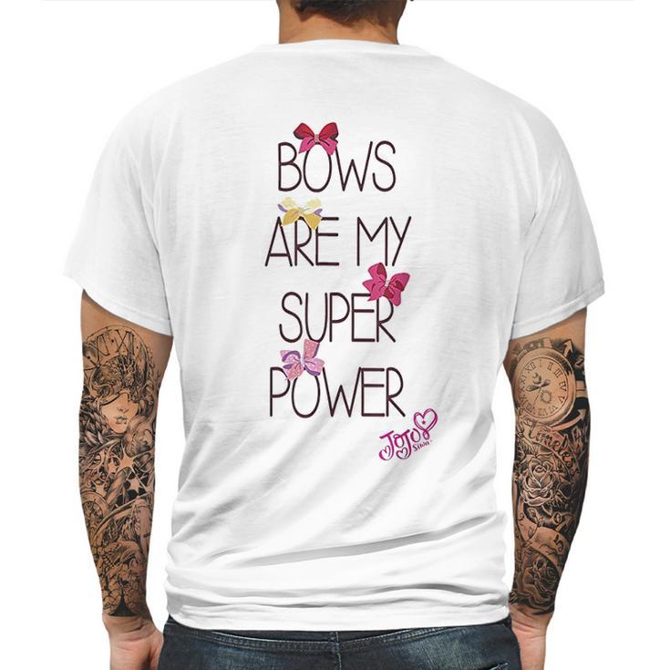 Nickelodeon Jojo Siwa Bows Are My Super Power Mens Back Print T-shirt