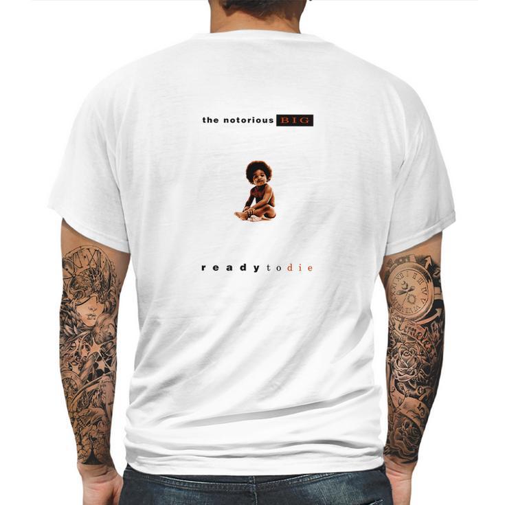 Notorious Big - Ready To Die T-Shirt Mens Back Print T-shirt