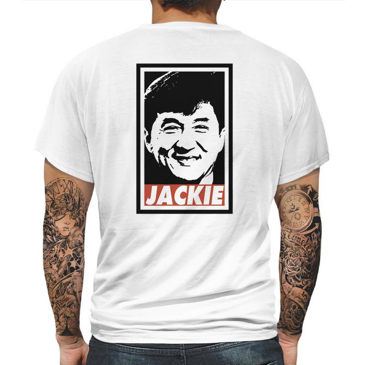 Obey Jackie Chan Mens Back Print T-shirt