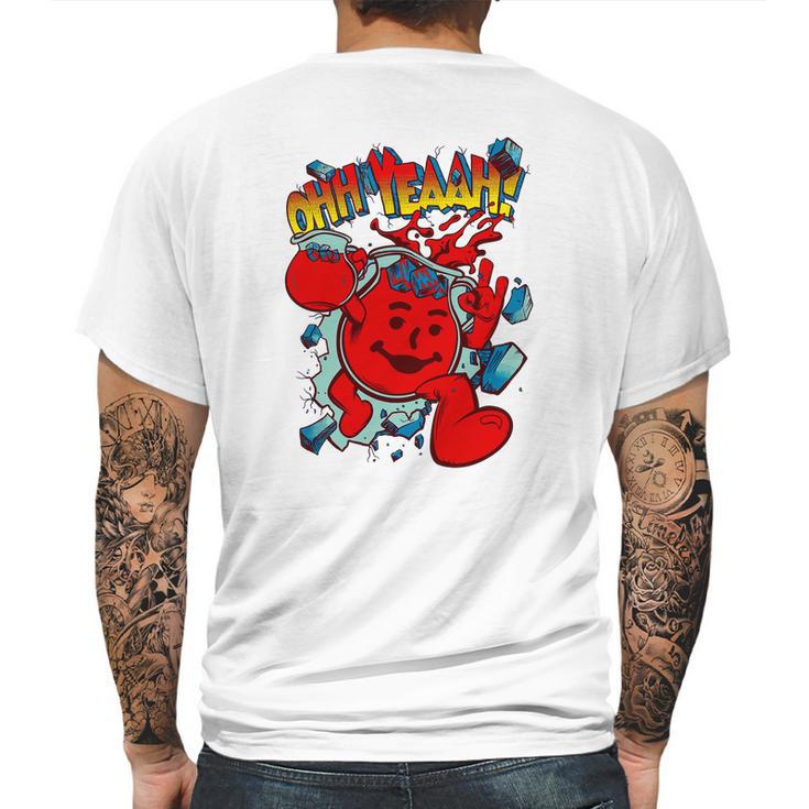 Oh Yeah Kool-Aid Man Mens Back Print T-shirt