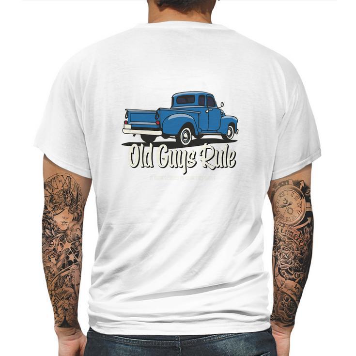 Old Guys Rule It Took Decades Mens Back Print T-shirt