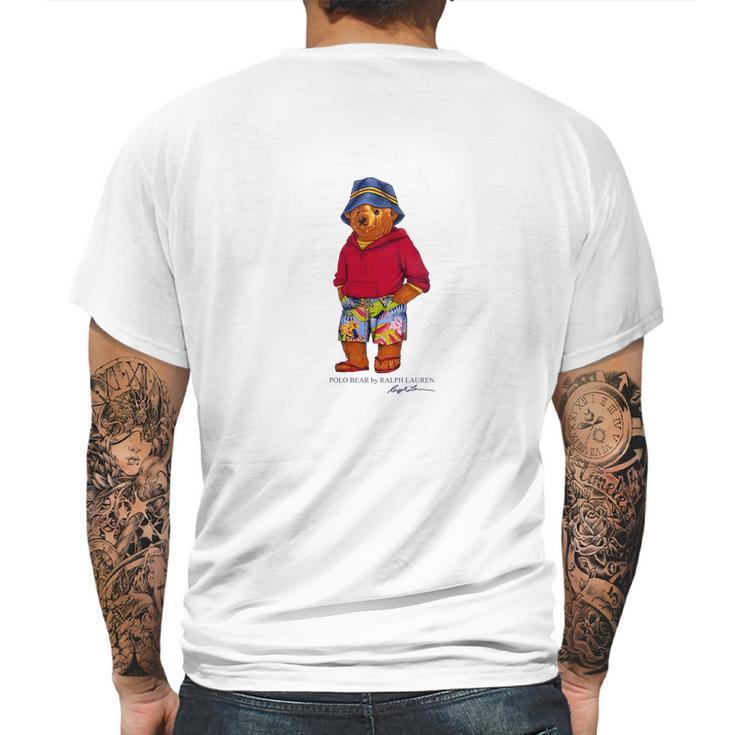 Polo Bear Basic Mens Back Print T-shirt