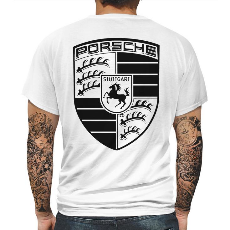 Porsche Stuttgart T Shirt Long Sleeve Hoodie Sweatshirt Mens Back Print T-shirt