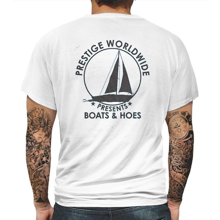 Prestige Worldwide Funny Cool Boats And Hoes Mens Back Print T-shirt