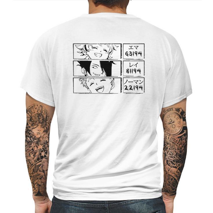 The Promised Neverland Mens Back Print T-shirt