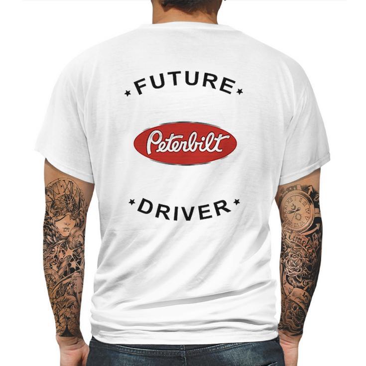 Rare New Future Peterbilt Truck Driver Mens Back Print T-shirt