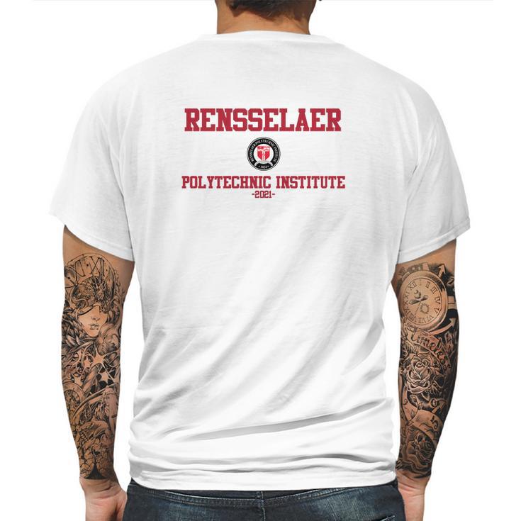 Rensselaer Polytechnic Institute Class Of 2021 Mens Back Print T-shirt