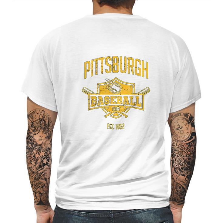 Retro Pirate Look Party Tailgate Gameday Fan Gift Mens Back Print T-shirt