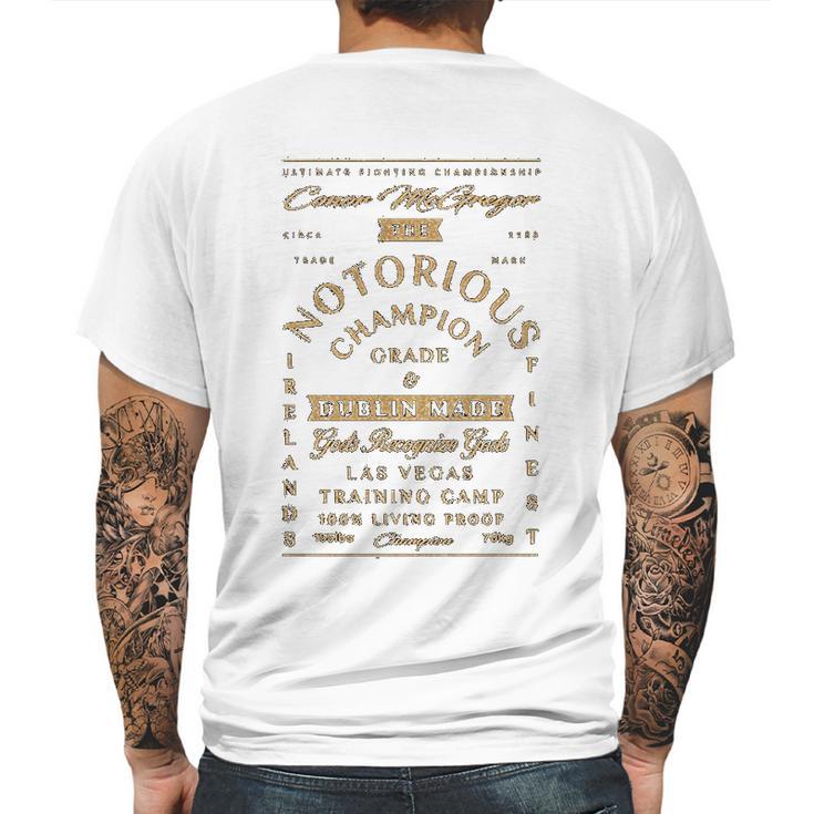 Revel Shore Mens Conor Mcgregor Mens Back Print T-shirt