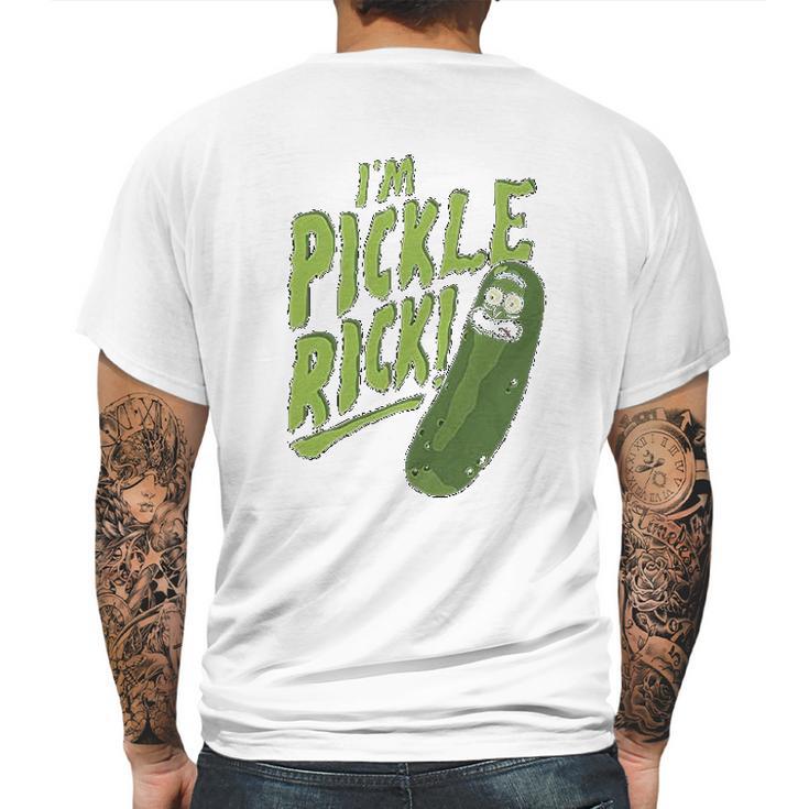 Ripple Junction Rick And Morty I Am Pickle Rick Mens Back Print T-shirt