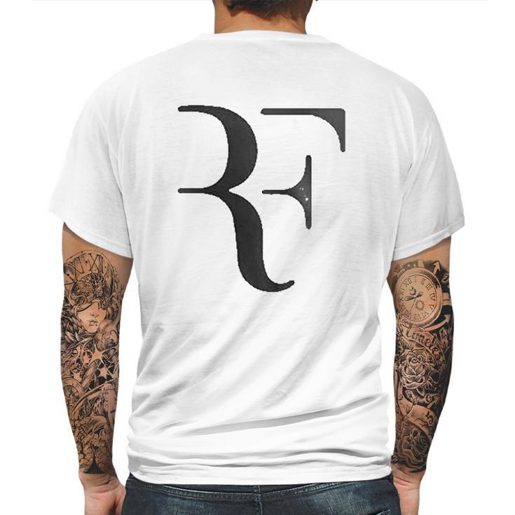 Roger Federer Style Tennis Mens Back Print T-shirt