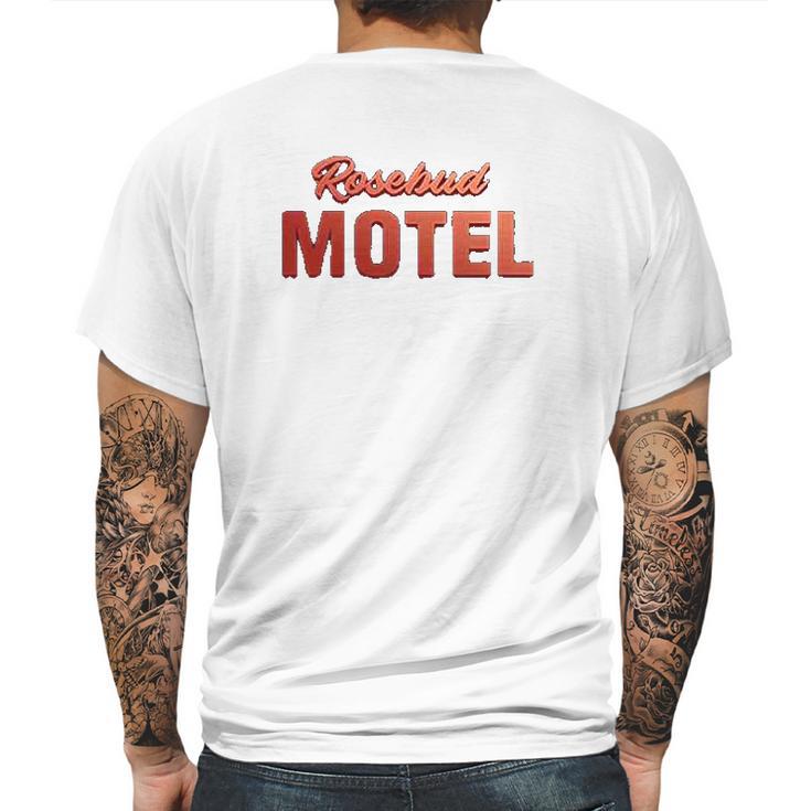 Rosebud Motel Retro Funny Rose Family Mens Back Print T-shirt