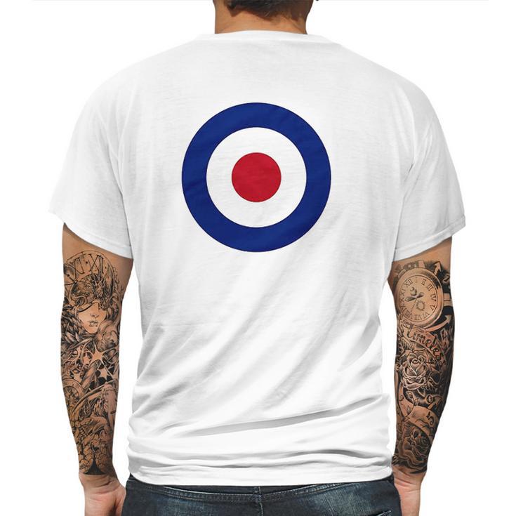 Roundel Mod Target Mens Back Print T-shirt