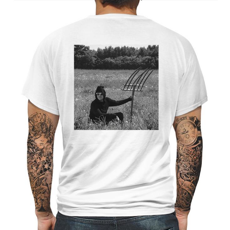 Schitts Creek David Rose In A Field Mens Back Print T-shirt