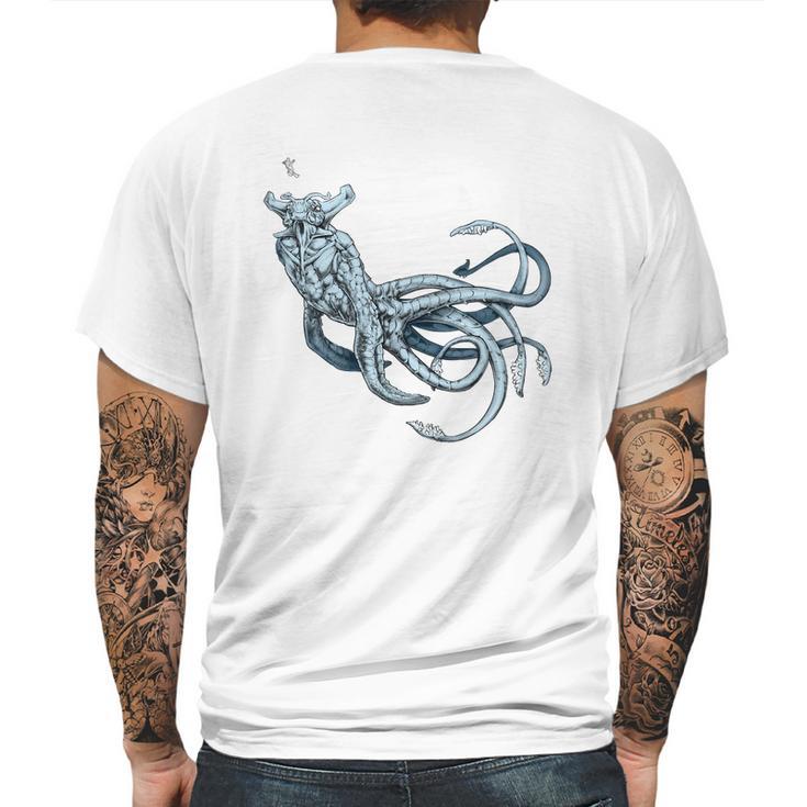 Sea Emperor Transparent Subnautica Underwater Fish Mens Back Print T-shirt