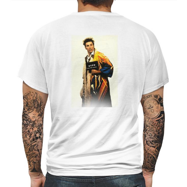 Seinfeld Kramer Portrait As A Pimp T-Shirt Mens Back Print T-shirt