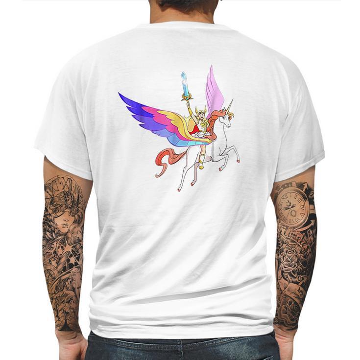 Shera And Swift Wind Mens Back Print T-shirt