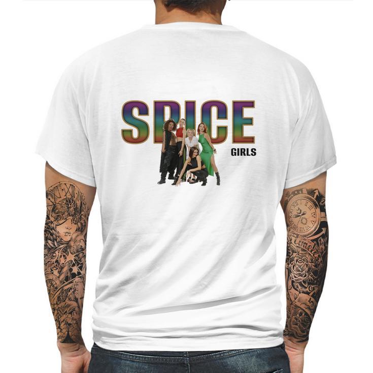 Spice Girls Mens Back Print T-shirt