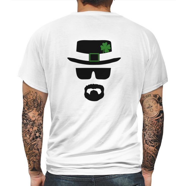 St Patricks Day Heisenberg Inspired Irish Men Mens Back Print T-shirt