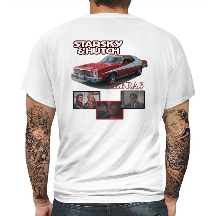 Starsky And Hutch Ford Gran Torino Mens Back Print T-shirt