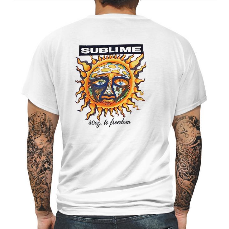 Sublime  To Freedom Mens Back Print T-shirt