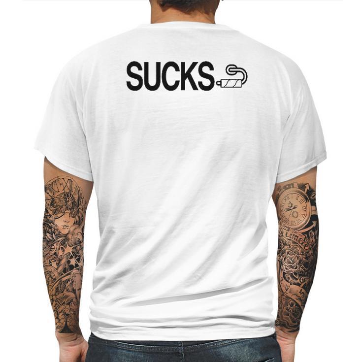 Sucks  Social Distancing Mens Back Print T-shirt