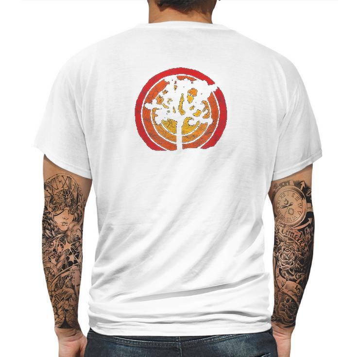 Sun Minimalist Joshua Tree Mens Back Print T-shirt