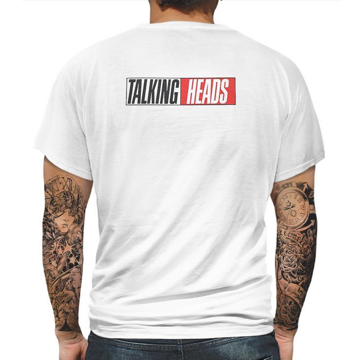 Talking Heads Vintage Mens Back Print T-shirt