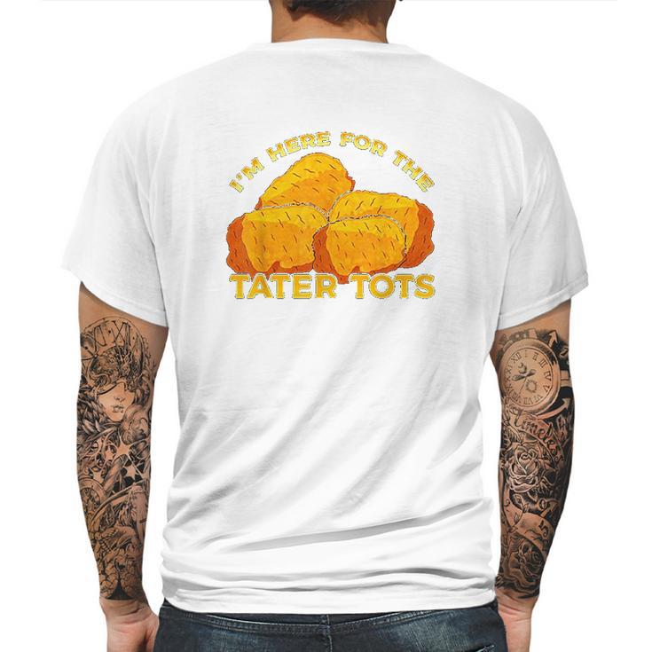 Tater Tots Foodie Mens Back Print T-shirt