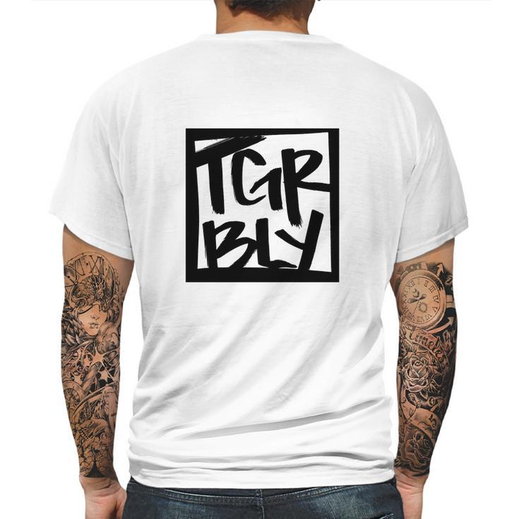 Tigerbelly Podcast Mens Back Print T-shirt