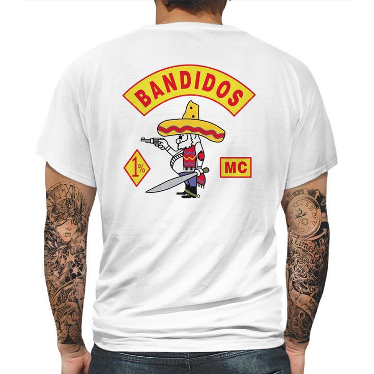 Top Selling - Bandidos Motorcycle Club - Mens T-Shirt Mens Back Print T-shirt