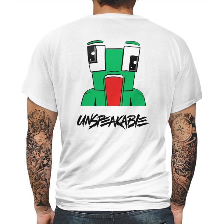 Unspeakable T-Shirt Mens Back Print T-shirt