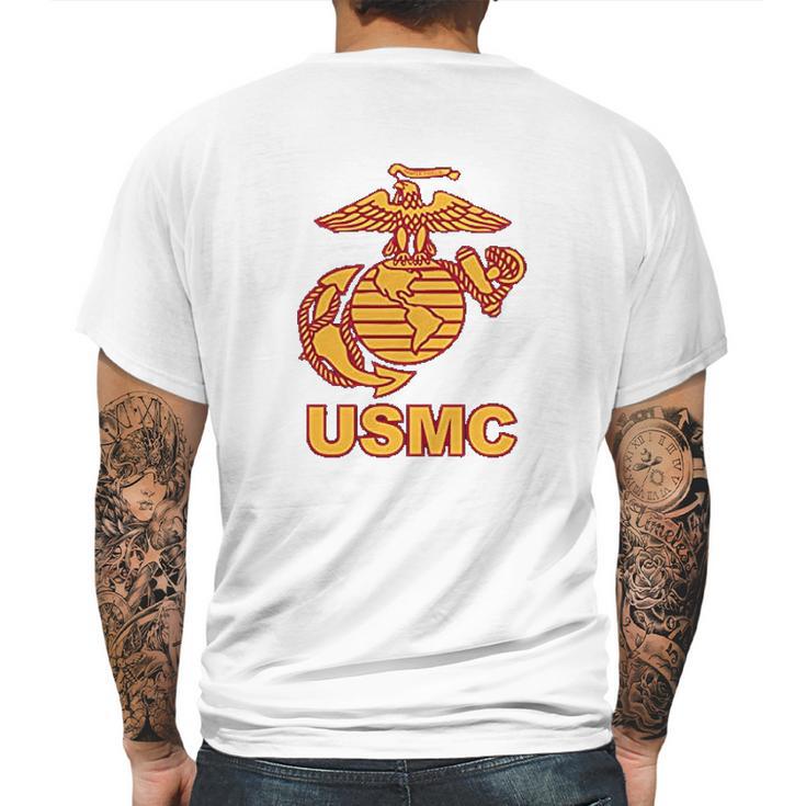 Us Marines Usmc Eagle Graphic Mens Back Print T-shirt