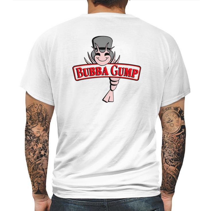 Vector Design Bubba Gump Funny T-Shirt Mens Back Print T-shirt