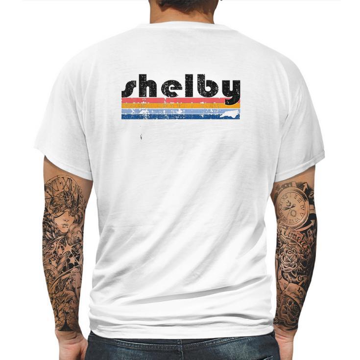 Vintage 80S Style Shelby Mens Back Print T-shirt