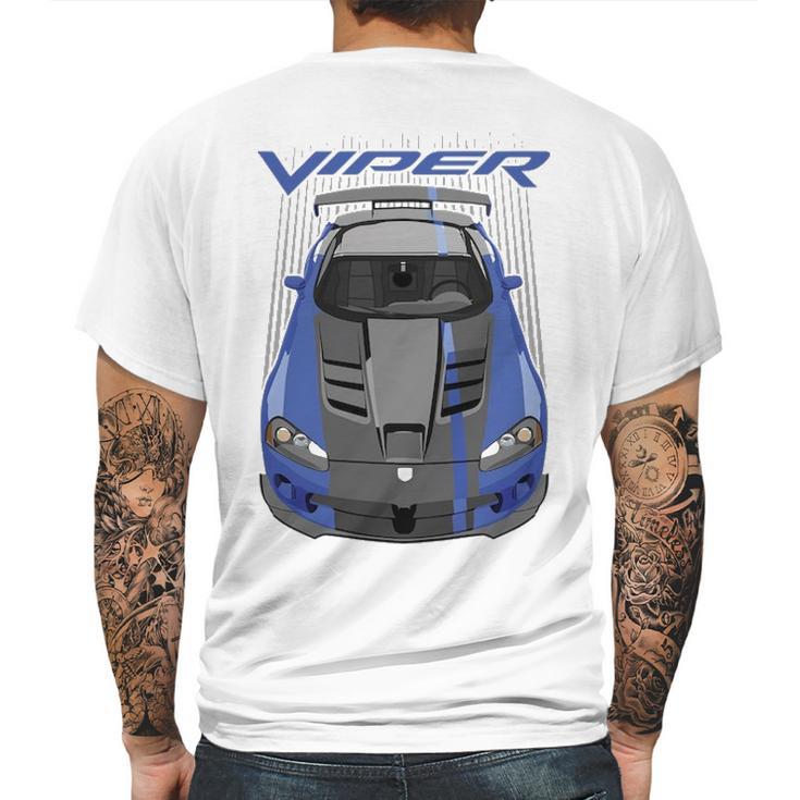 Viper Acr 4Th Generation  Blue Mens Back Print T-shirt