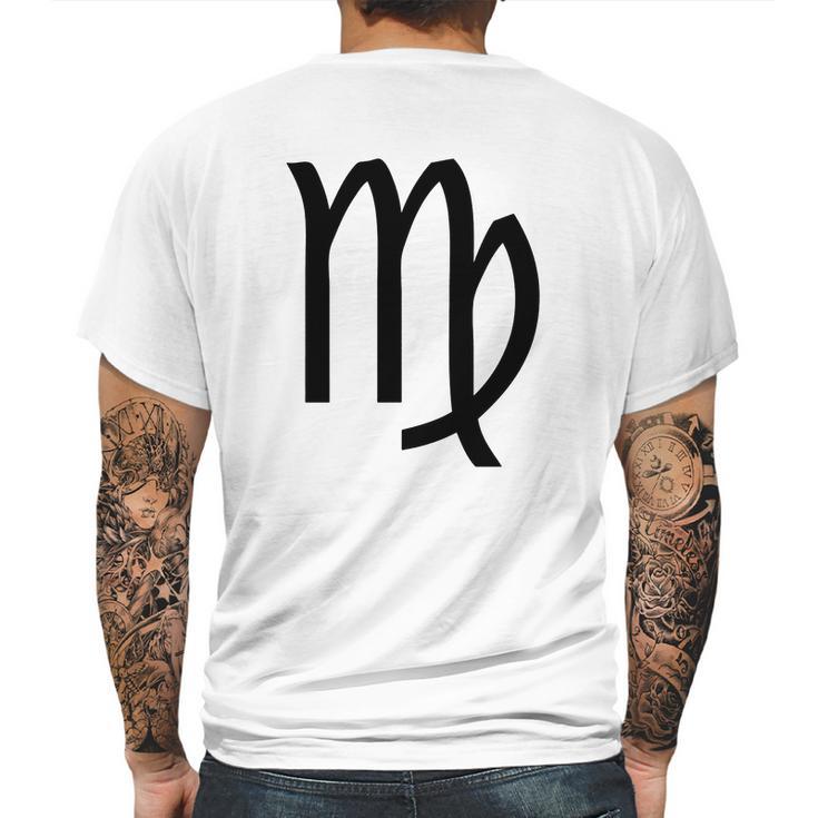 Virgo T-Shirts - Mens T-Shirtqjkmhus Shirt Mens Back Print T-shirt