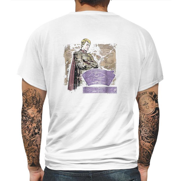 Watchmen Ozymandias Mens Back Print T-shirt