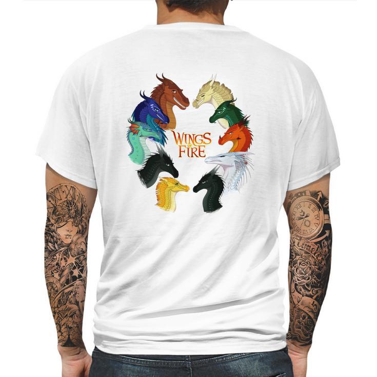 Wings Of Fire Dragonets Mens Back Print T-shirt