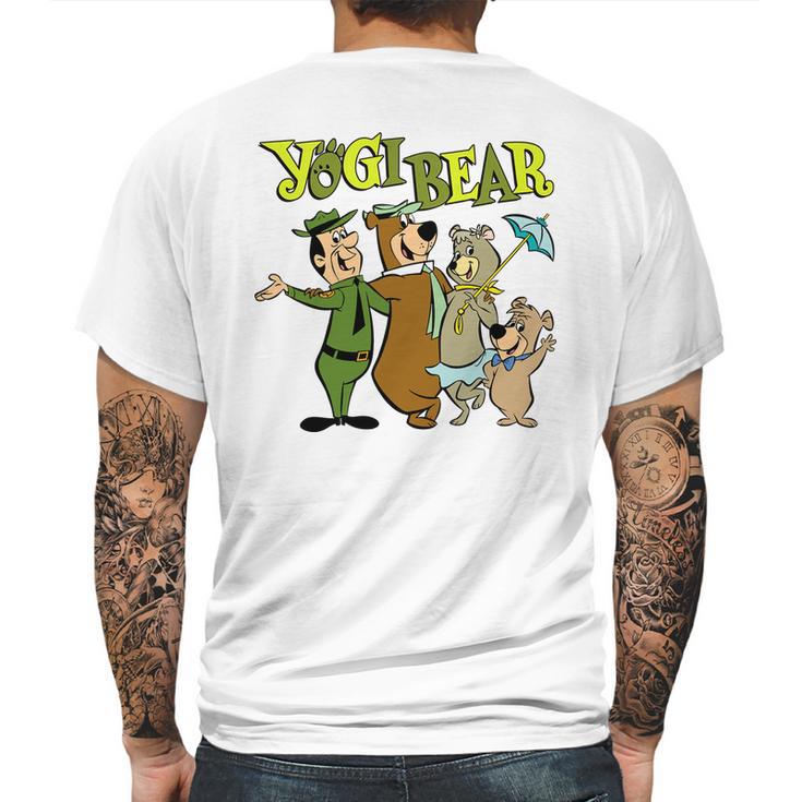 Yogi Bear Squad Mens Back Print T-shirt