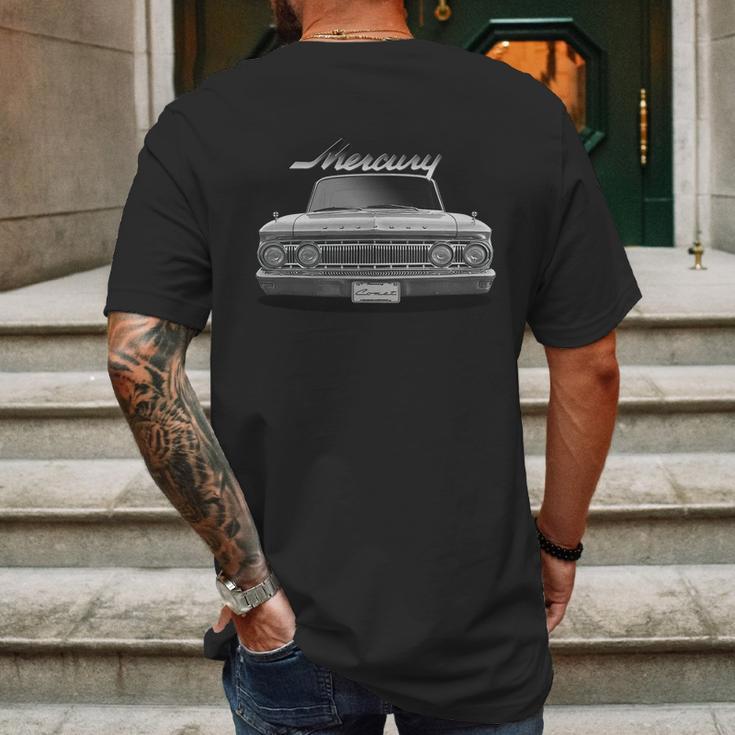 1962 Ford Mercury Comet White Two Sided Mens Back Print T-shirt Gifts for Men