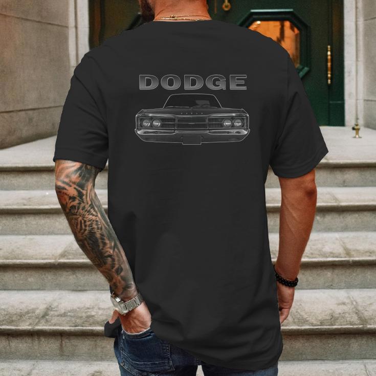 1967 Dodge Monaco Two Side Mens Back Print T-shirt Gifts for Men