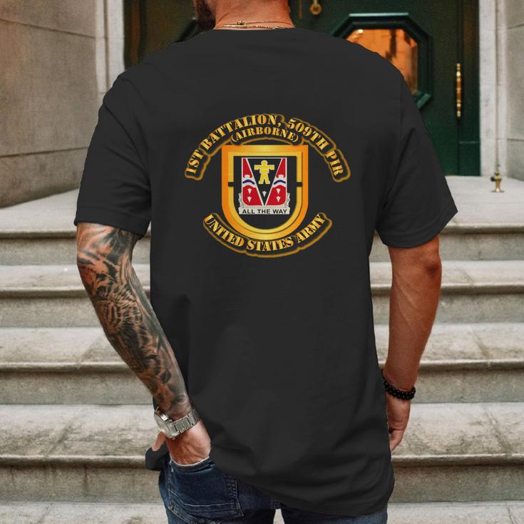 1St Battalion 509Th Parachute Infantry Regiment Mens Back Print T-shirt Gifts for Men