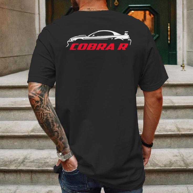 2000 Svt Cobra R Mustang Coupe Mens Back Print T-shirt Gifts for Men