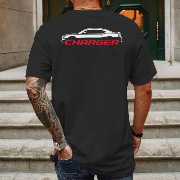 2005 2010 Dodge Charger Mens Back Print T-shirt Gifts for Men