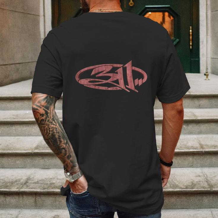 311 Band Music Band Mens Back Print T-shirt Gifts for Men