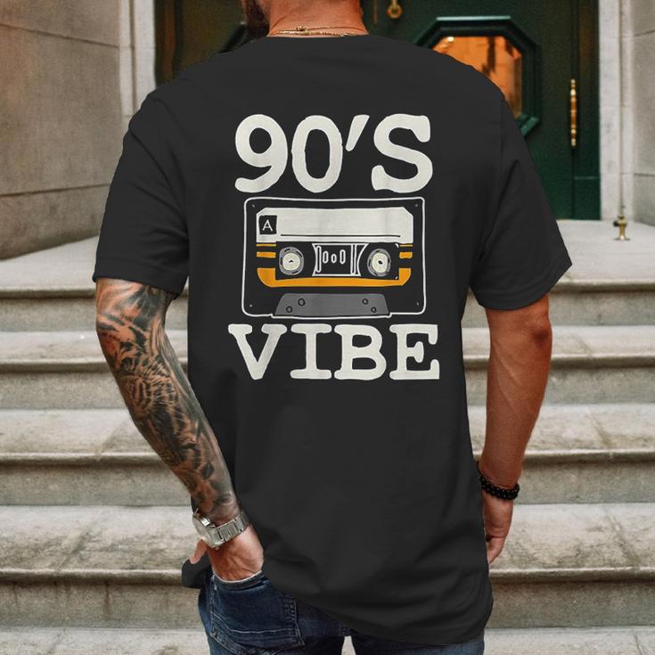 90S Vibe Vintage Cassette Mens Back Print T-shirt Gifts for Men