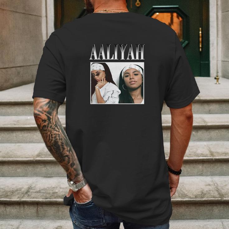 Aaliyah Gift For Girl Mens Back Print T-shirt Gifts for Men